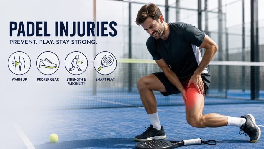 Common padel injuries, and how to prevent them
