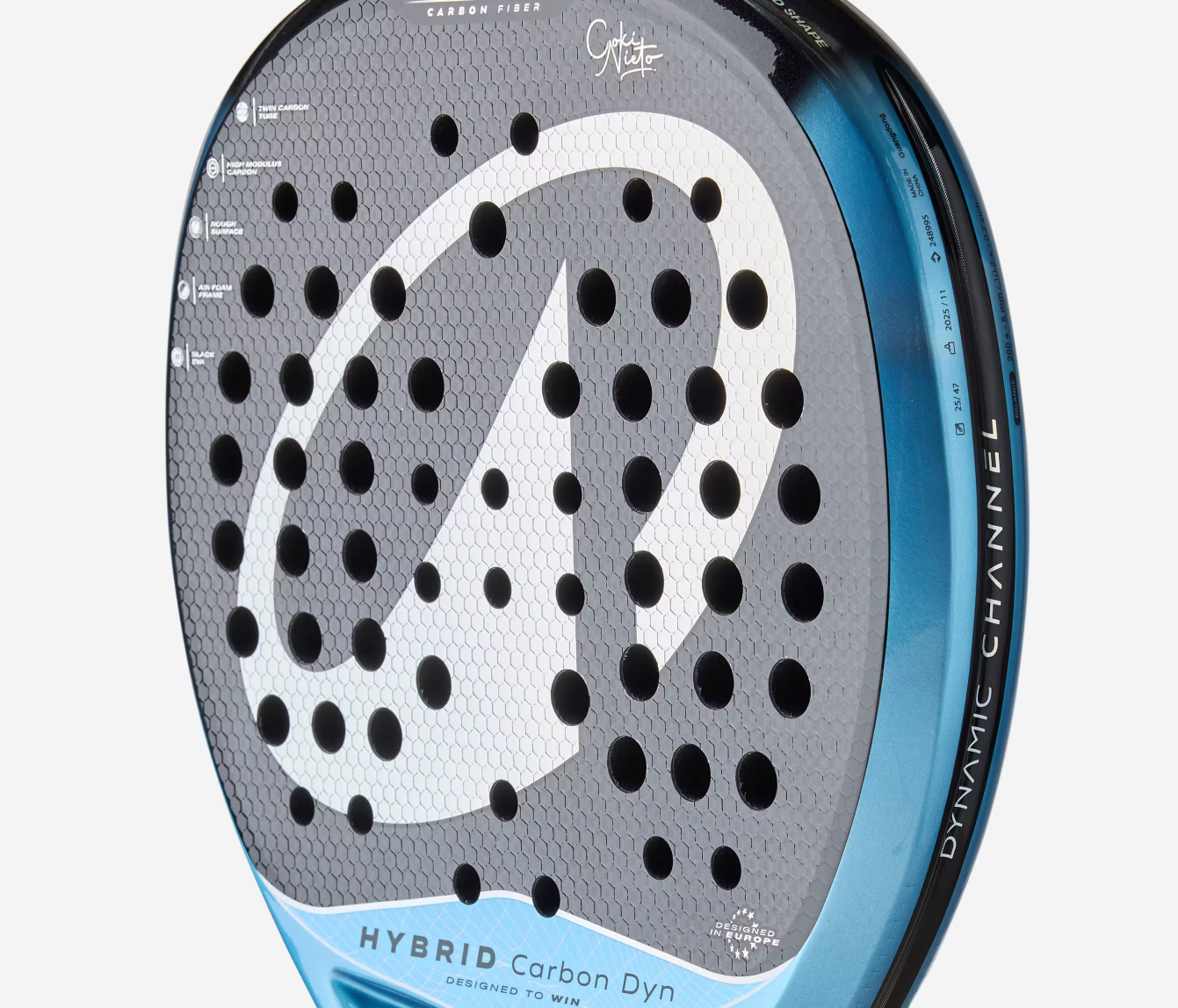 Kuikma Hybrid Carbon Dynamic Padel Racket