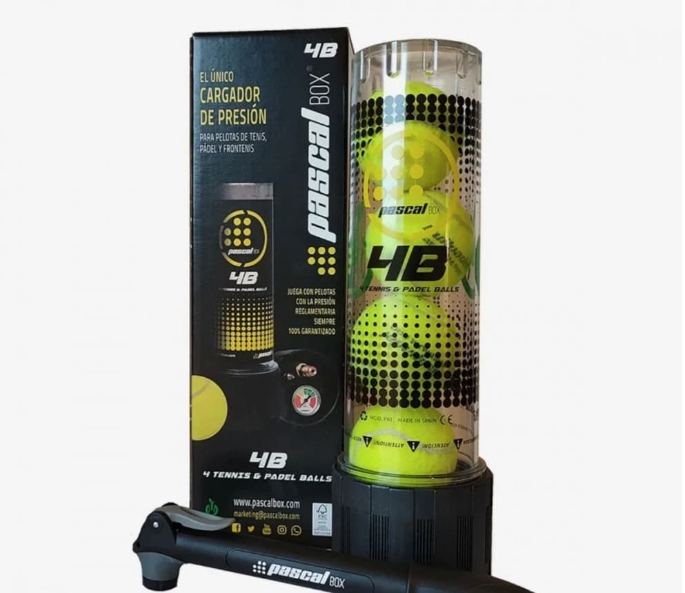 Bullpadel Pascal Box Padel Ball Pressuriser