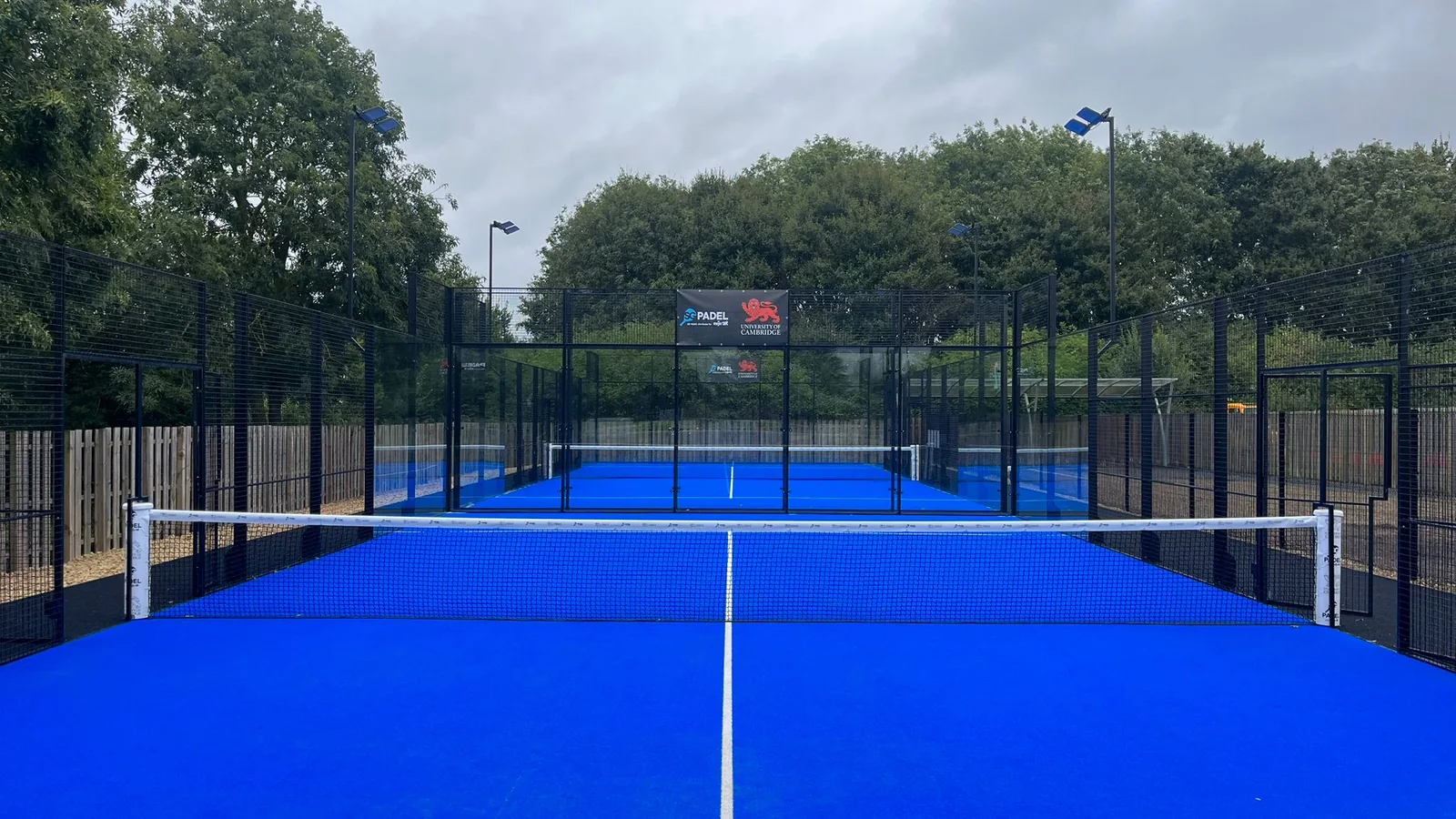 Padel in the shadow of Manchester City centre